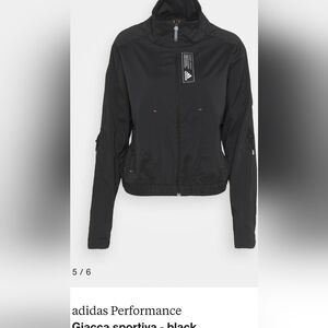 Adidas Performance "Giacca Sportiva" (Black) Size 4XL